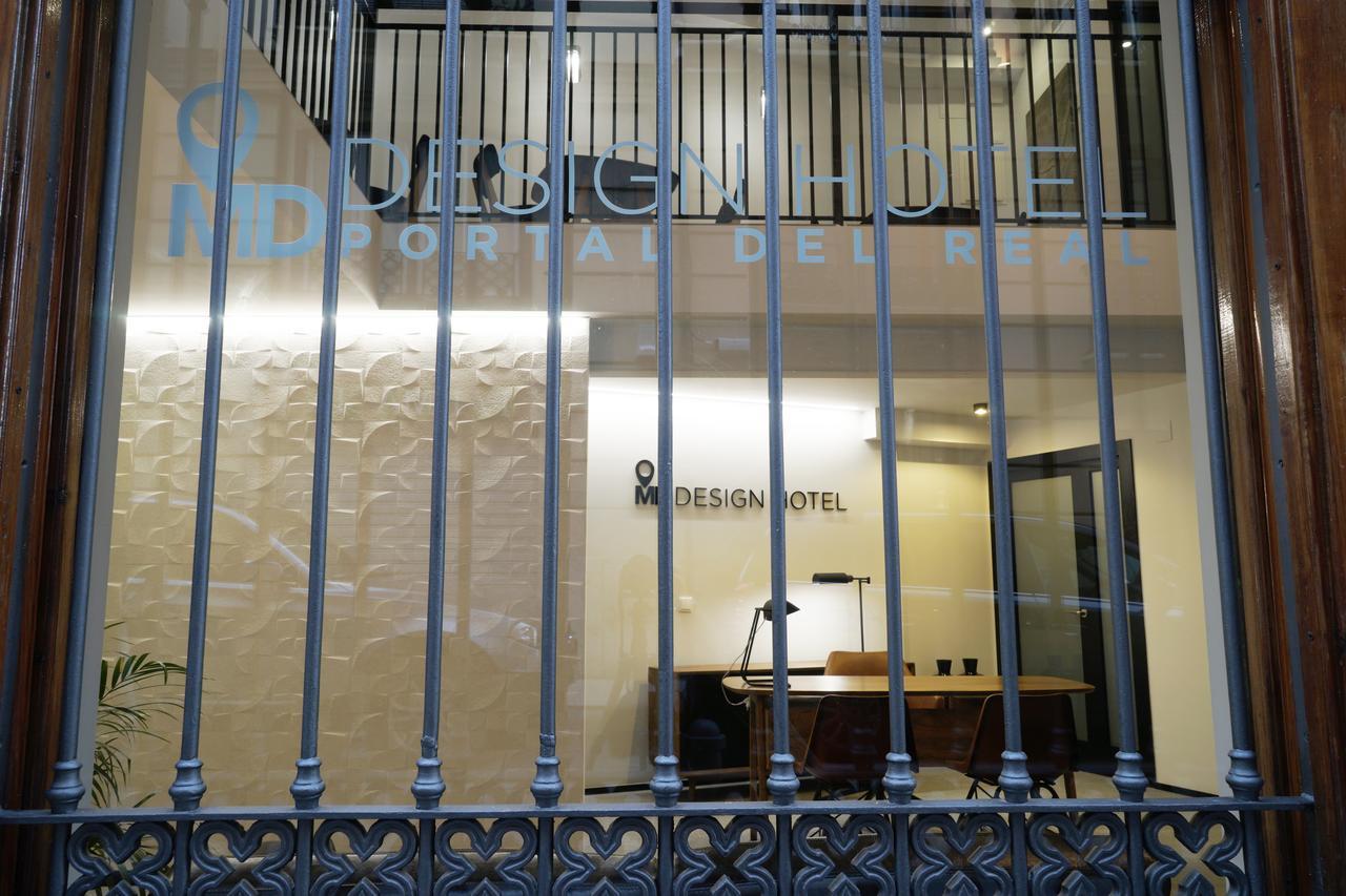 Md Design Hotel - Portal Del Real Valencia Ngoại thất bức ảnh