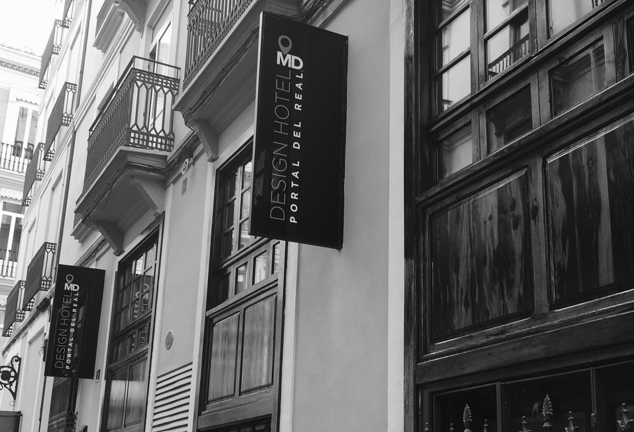 Md Design Hotel - Portal Del Real Valencia Ngoại thất bức ảnh