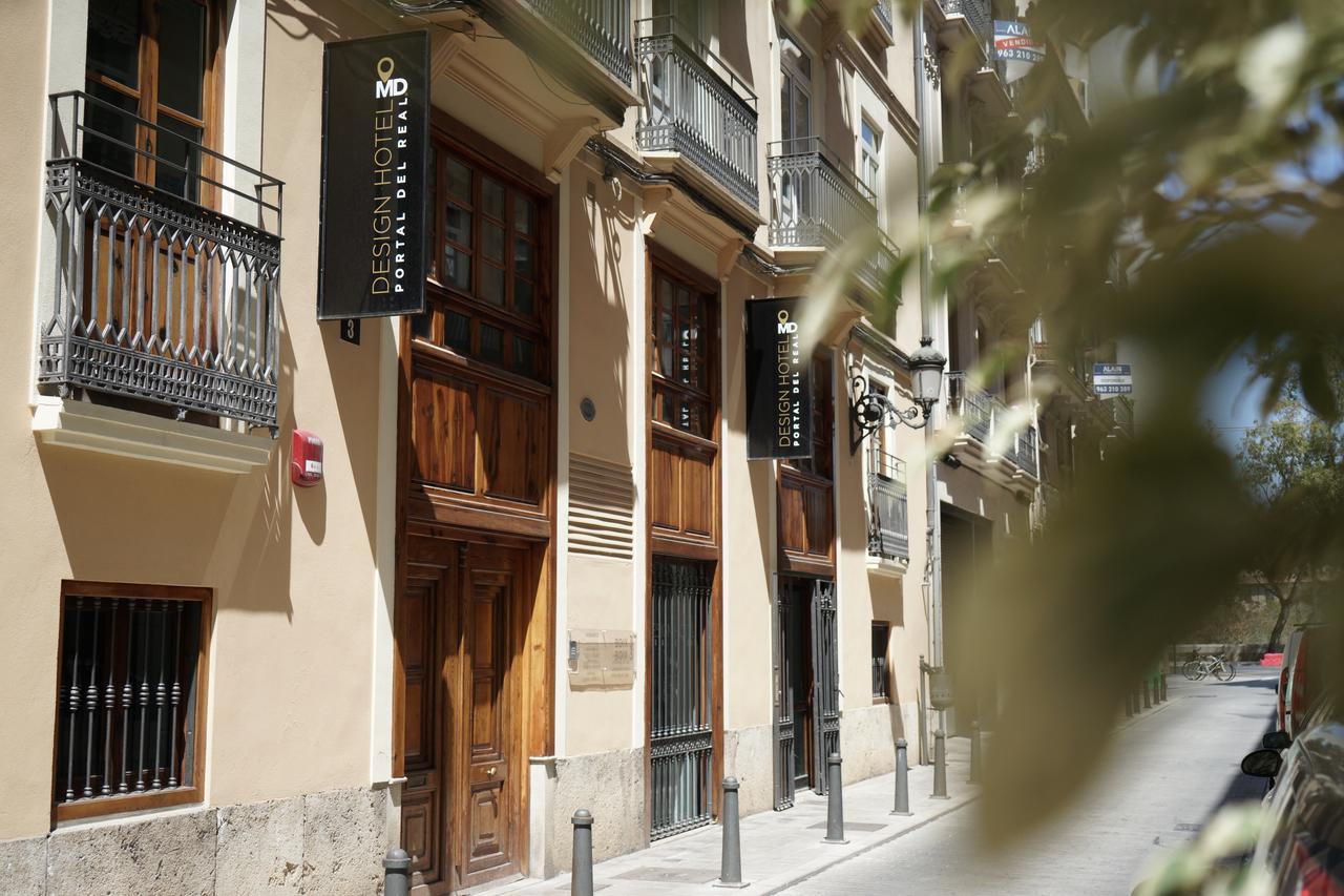 Md Design Hotel - Portal Del Real Valencia Ngoại thất bức ảnh